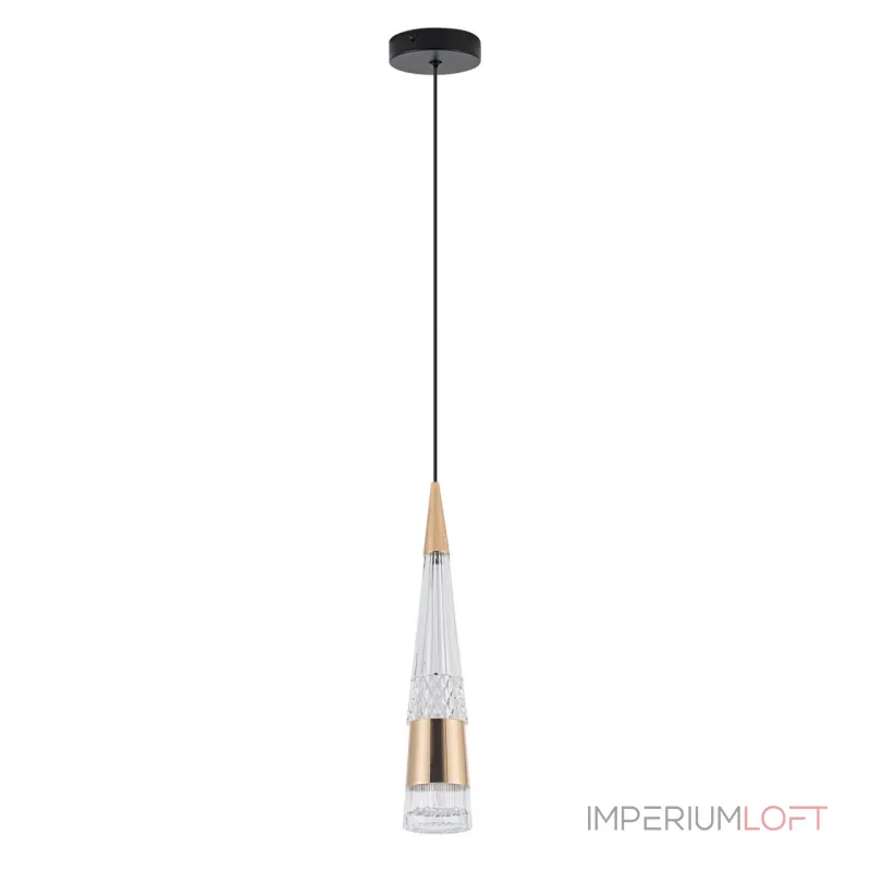 Подвесной светильник LED4U L7122-1 GD Подвесной светильник LED4U L7122-1 GD