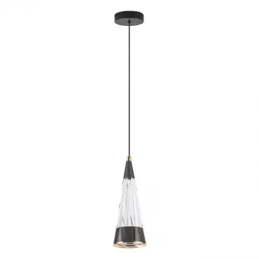 Подвесной светильник LED4U L7121-1 СR-BK