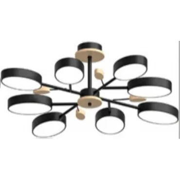 Потолочный cветильник LED4U L3221-850 BK