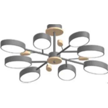 Потолочный cветильник LED4U L3221-850 GR