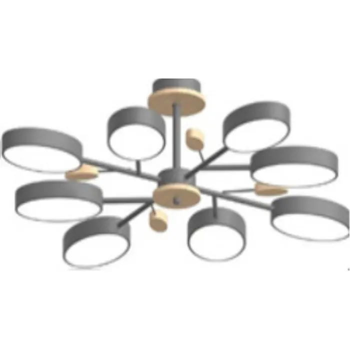 Потолочный cветильник LED4U L3221-850 GR от ImperiumLoft