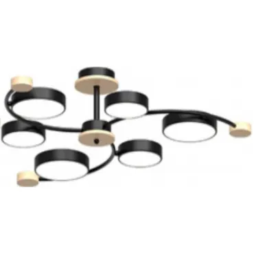Потолочный cветильник LED4U L3207-840 BK