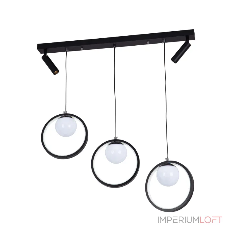 Подвесной светильник LED4U L7103-5 BK