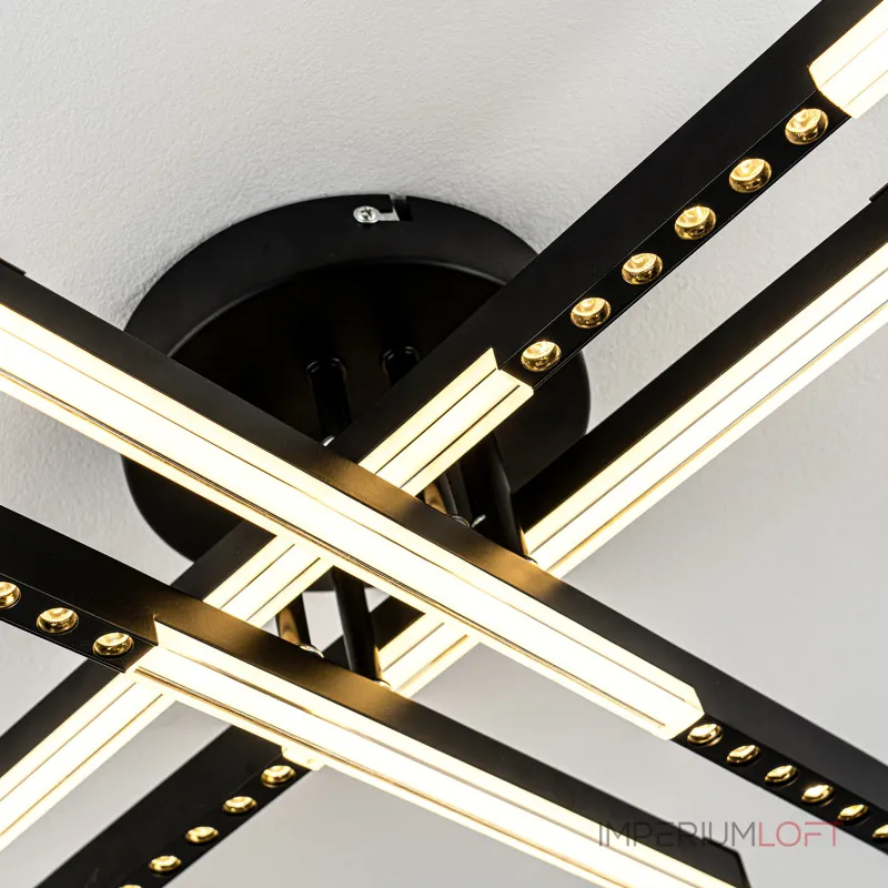 Потолочный светильник LED4U L5110-4 BK