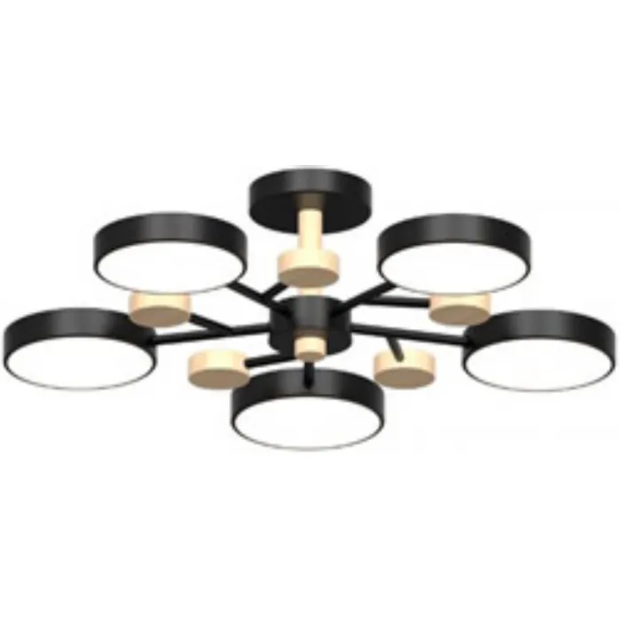 Потолочный cветильник LED4U L3204-620 BK от ImperiumLoft