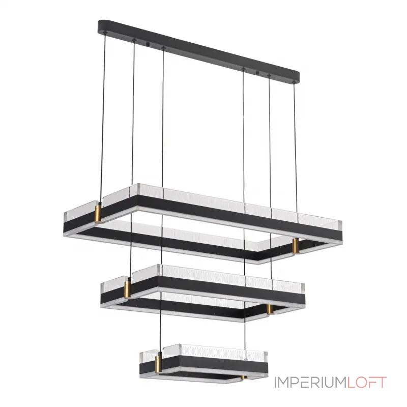 Подвесная люстра LED4U L7800-700 BK Подвесная люстра LED4U L7800-700 BK