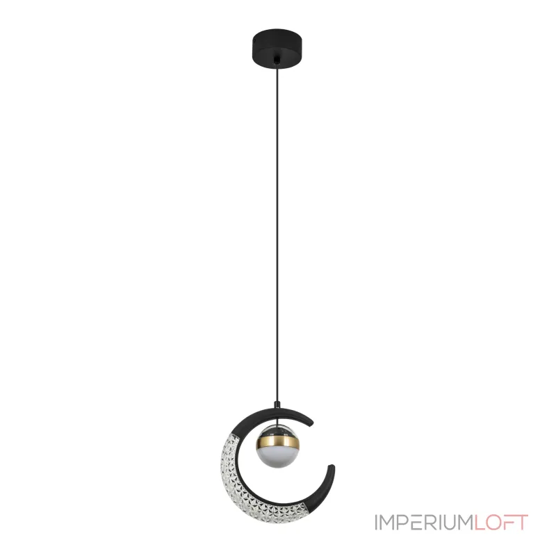 Подвесной светильник LED4U L7112-1 BK Подвесной светильник LED4U L7112-1 BK