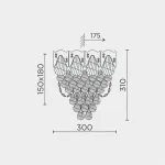 Настенный светильник MODELUX premium ML.8881.03P GD