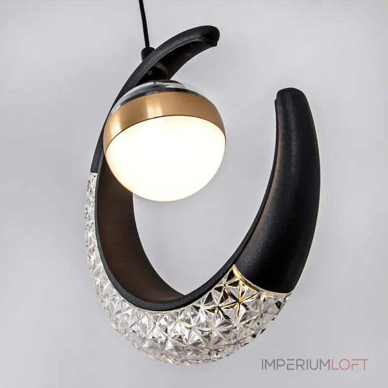 Подвесной светильник LED4U L7112-1 BK Подвесной светильник LED4U L7112-1 BK