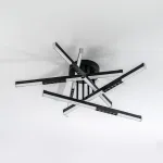Потолочный светильник LED4U L5115-5 BK