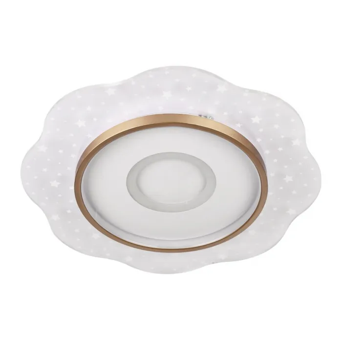 Потолочный cветильник LED4U L1028-500 WH-GD от ImperiumLoft