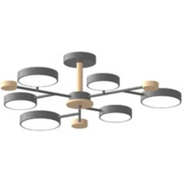 Потолочный cветильник LED4U L3214-750 GR