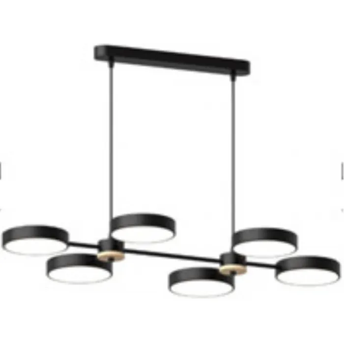 Подвесной cветильник LED4U L3217-820 BK от ImperiumLoft