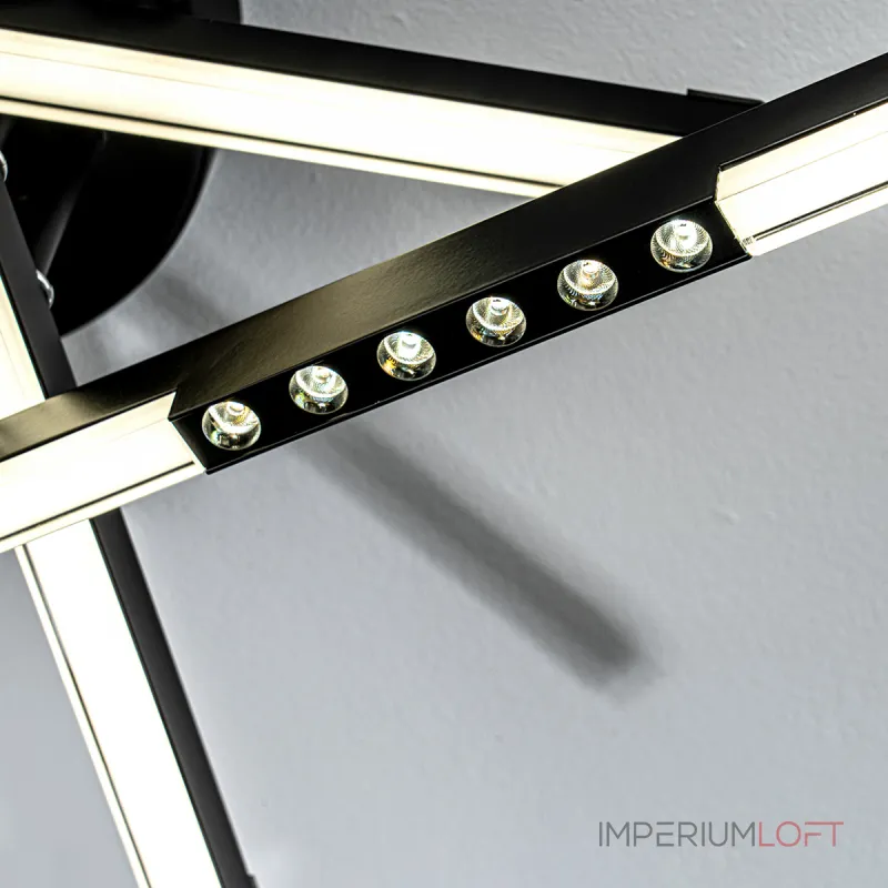 Потолочный светильник LED4U L5115-5 BK
