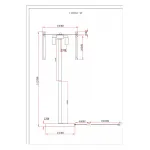 Торшер Moderli Levi V10763-4F от ImperiumLoft