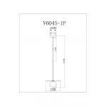 Подвесной светильник Moderli Scrumbel V11570-1P