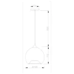 Подвесной светильник Moderli Laura V11529-1P