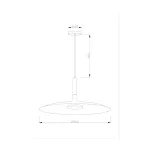 Подвесной светильник Moderli V2221-PL Metrix