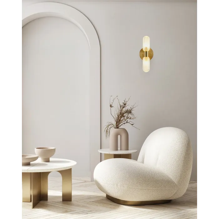 Светильник настенный Moderli Brass V11018-2W от ImperiumLoft