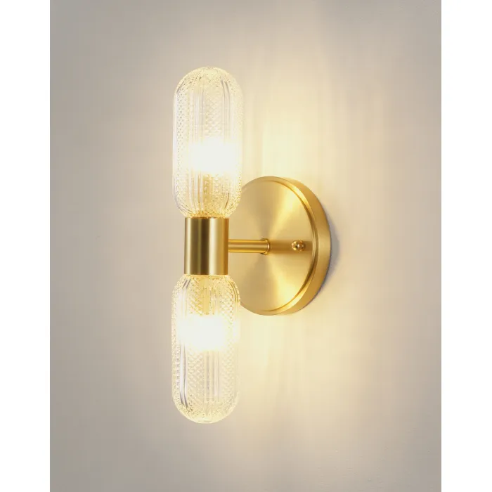 Светильник настенный Moderli Brass V11018-2W от ImperiumLoft