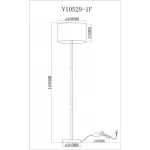 Торшер Moderli V10529-1F Visalia от ImperiumLoft Торшер Moderli V10529-1F Visalia от ImperiumLoft