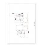Бра Moderli Molecule V10843-2W от ImperiumLoft