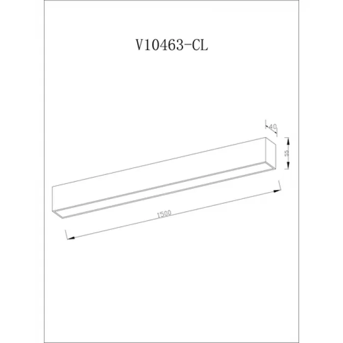 Светильник потолочный светодиодный Moderli V10463-CL Carpi от ImperiumLoft