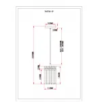 Светильник подвесной Moderli Levi V10754-1P от ImperiumLoft