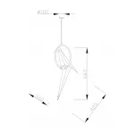 Подвесной светильник Moderli Birds V3071- 1PL