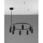 Люстра подвесная Stool Group Cora V11895-8P