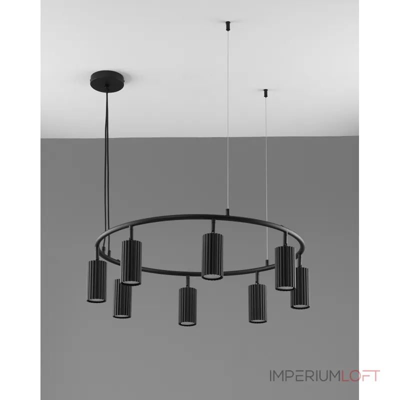 Люстра подвесная Stool Group Cora V11895-8P