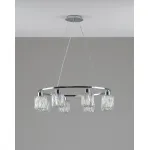 Подвесная люстра Moderli Prismique V11708-8P