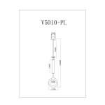 Светодиодный подвесной светильник Moderli V5010-PL Richard