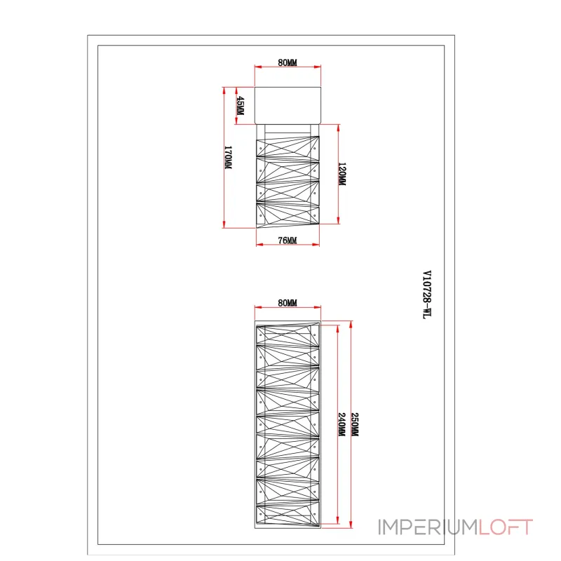 Бра светодиодное Moderli V10728-WL Asti Бра светодиодное Moderli V10728-WL Asti