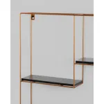 Square золотая черный мрамор от ImperiumLoft