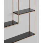 Square золотая черный мрамор от ImperiumLoft