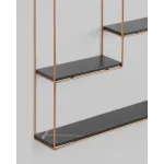 Square золотая черный мрамор от ImperiumLoft