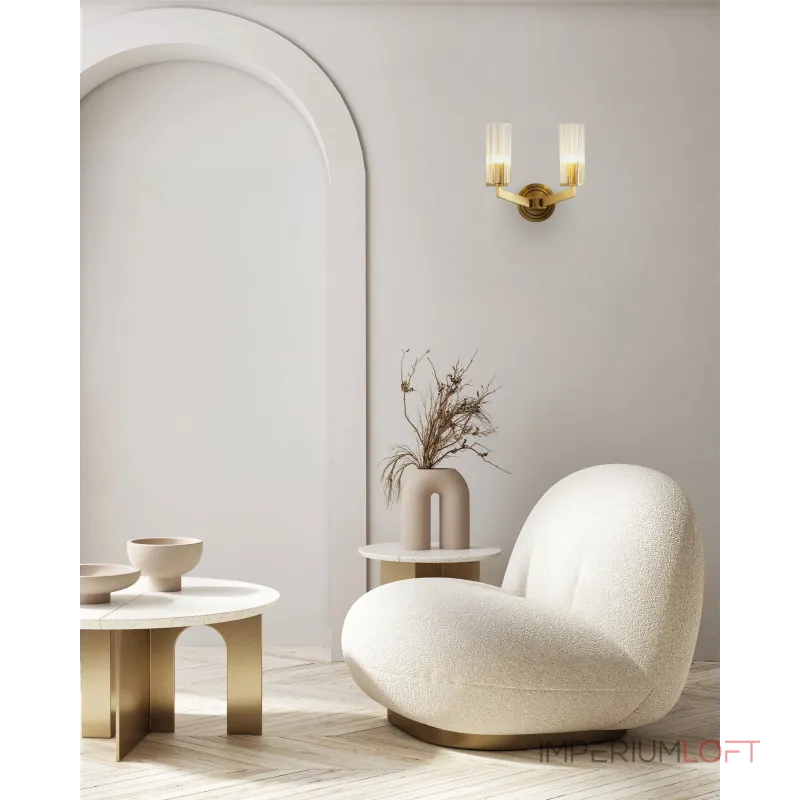 Светильник настенный Moderli Brass V11073-2W от ImperiumLoft