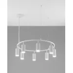 Люстра подвесная Stool Group Cora V11896-8P