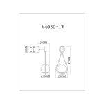Настенный светильник Moderli Barocco V11573-1W
