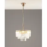 Подвесная люстра Moderli V10736-4P Crystal