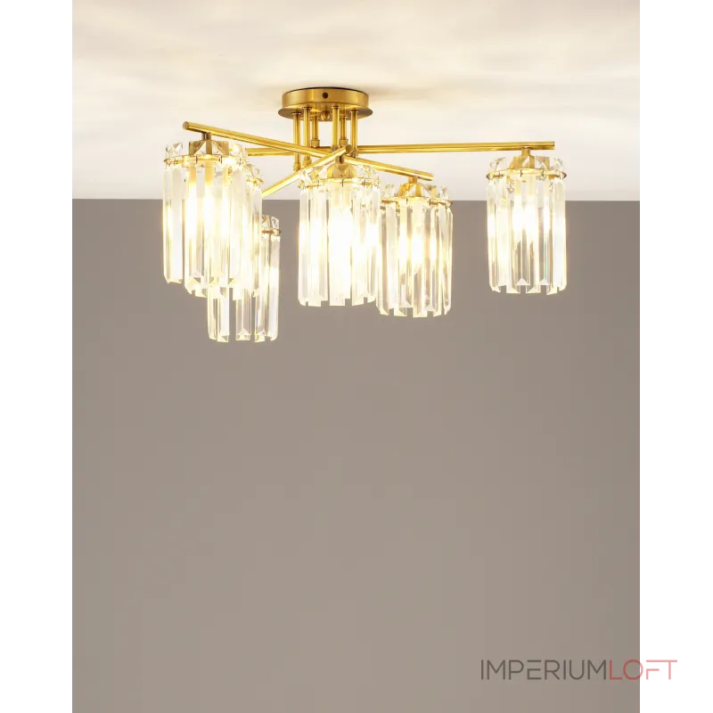 Люстра потолочная Moderli V10751-6C Everly Люстра потолочная Moderli V10751-6C Everly