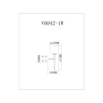 Настенный светильник Moderli Scrumbel V11561-1W