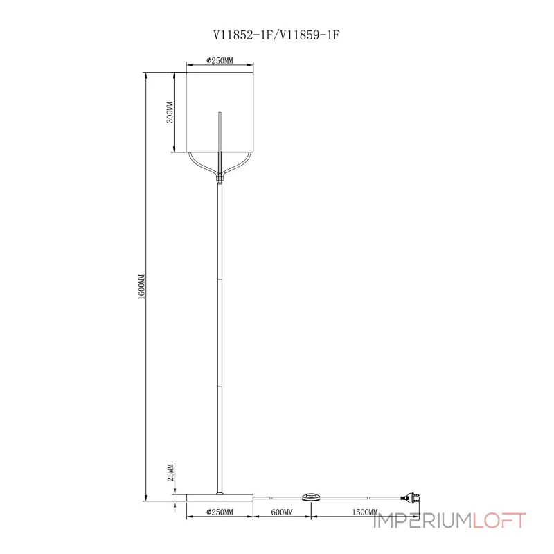 Торшер Moderli V11859-1F Inari от ImperiumLoft Торшер Moderli V11859-1F Inari от ImperiumLoft