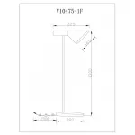 Торшер Moderli V10475-1F Turin от ImperiumLoft