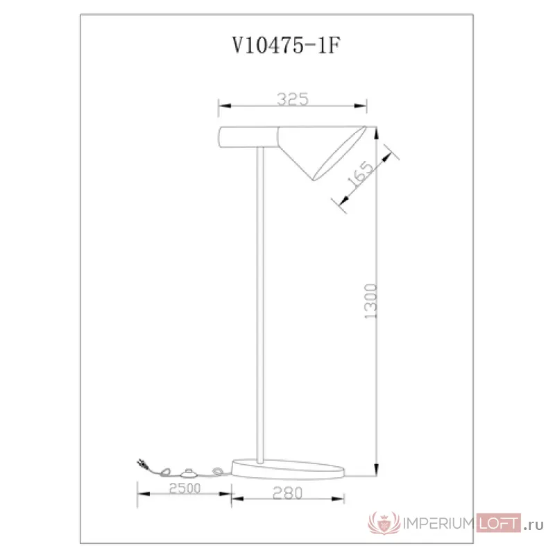 Торшер Moderli V10475-1F Turin от ImperiumLoft