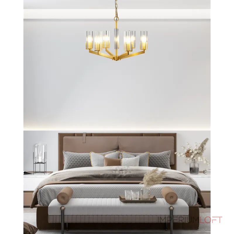 Подвесная люстра Moderli Brass V11074-6P