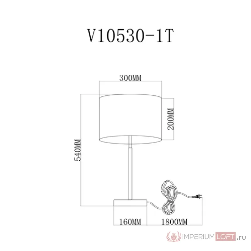 Лампа настольная Moderli V10530-1T Visalia от ImperiumLoft