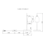 Лампа настольная Moderli V11834-1T Adalina