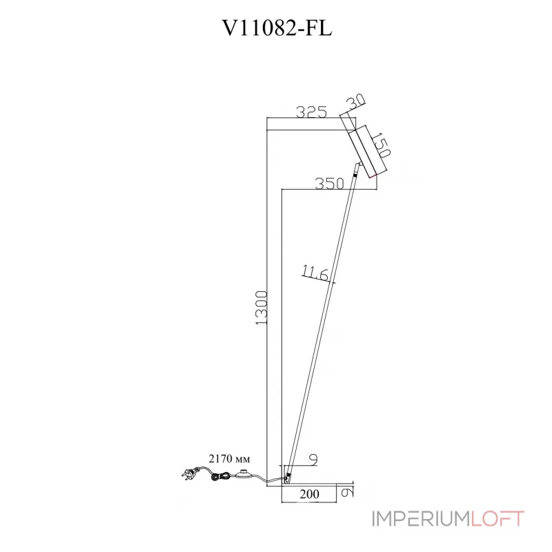 Торшер светодиодный Moderli Harmo V11082-FL от ImperiumLoft Торшер светодиодный Moderli Harmo V11082-FL от ImperiumLoft